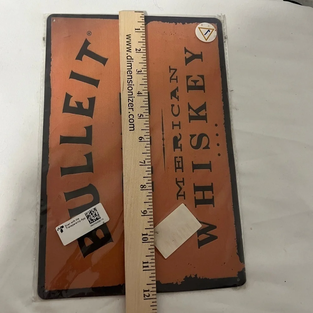 ULLEIT Whiskey Wall Decoration 8x12 Inch Tin Sign Retro Decoration Sign Home Bar